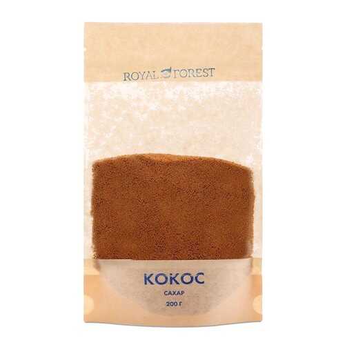 Сахар Royal Forest Кокосовый 200г в Глобус