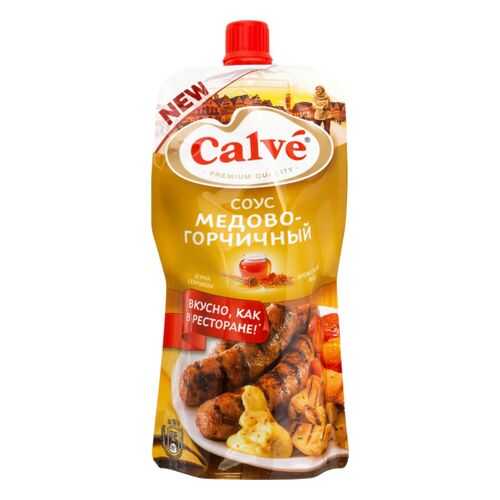 Соус Calve медово-горчичный 230 г в Глобус