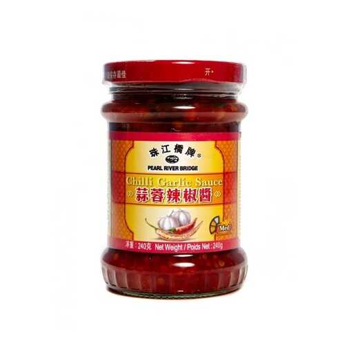 Соус чили с чесноком Chili Garlic Pearl River Bridge 240 г в Глобус
