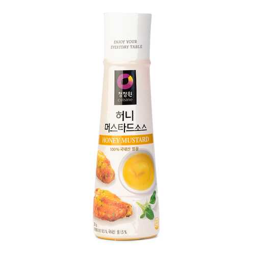 Соус Daesang Горчичный с мёдом к куриным крылышкам и мясу на гриле, 320 г, Южная Корея в Глобус