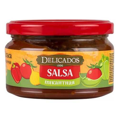 Соус Delicados сальса пикантная 200 г в Глобус