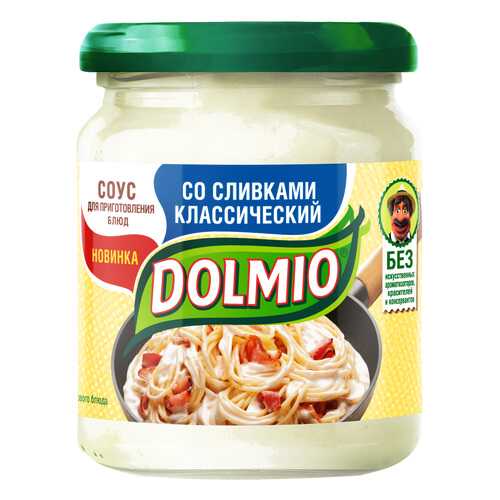 Соус для приготовления блюд DOLMIO со сливками «Классический» 200 г в Глобус