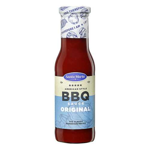 Соус Santa Maria BBQ оригинальный для гриля и шашлыка 355г Нидерланды в Глобус