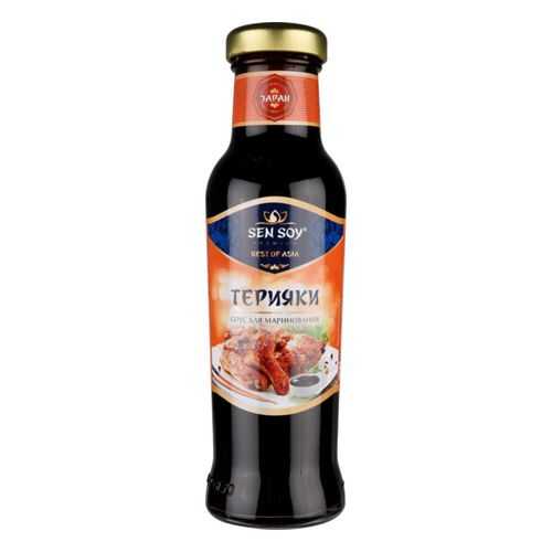 Соус терияки Sen Soy premium для маринования 320 г в Глобус