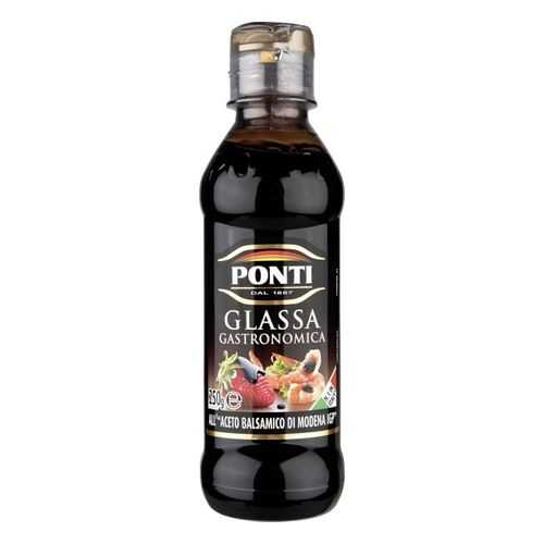 Топпинг glassa Ponti на основе бальзамического уксуса Модены 250 мл в Глобус