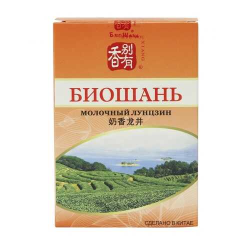 Чай БиоШань Milky Lung Сhing, молочный лунцзин, 80 гр в Глобус
