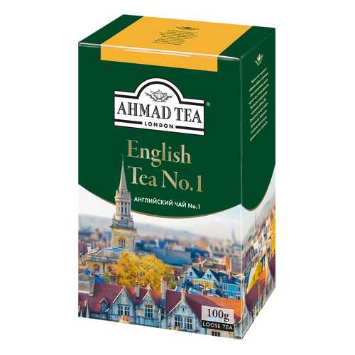Чай черный Ahmad Tea english tea № 1 90 г в Глобус