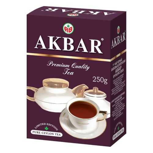 Чай черный Akbar 250 г в Глобус