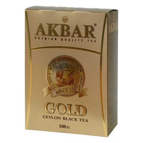 Чай черный Akbar gold 100 г в Глобус