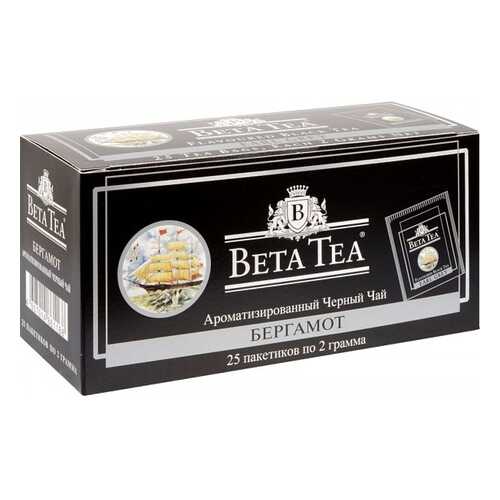 Чай черный Beta Tea бергамот 25 пакетиков в Глобус