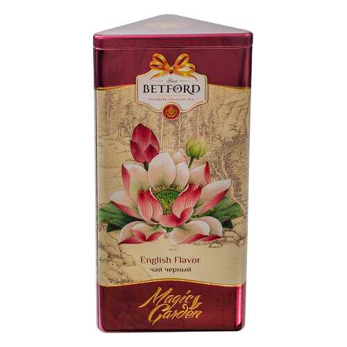 Чай черный Betford Magic garden лотос 300 г в Глобус