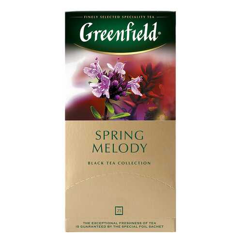 Чай черный Greenfield Spring Melody 25 пакетиков в Глобус