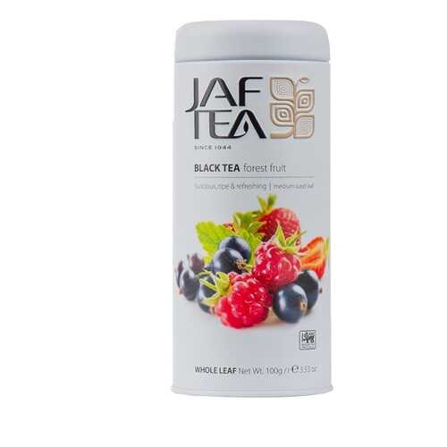 Чай черный JAF TEA Forest fruit с ароматом лесных ягод 100г Шри-Ланка в Глобус