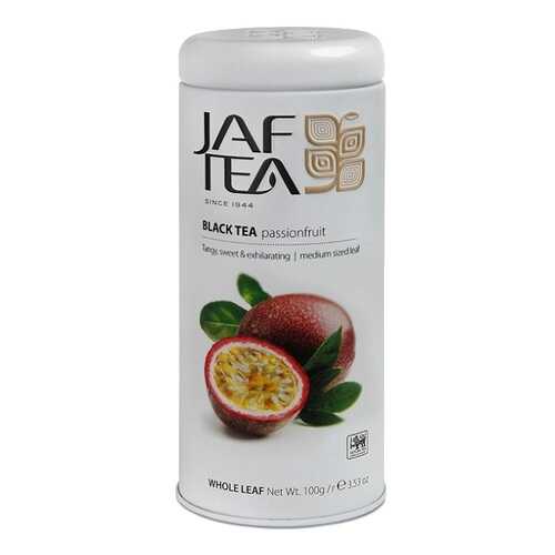 Чай черный JAF TEA Passion fruit с ароматом маракуйи 100г Шри-Ланка в Глобус