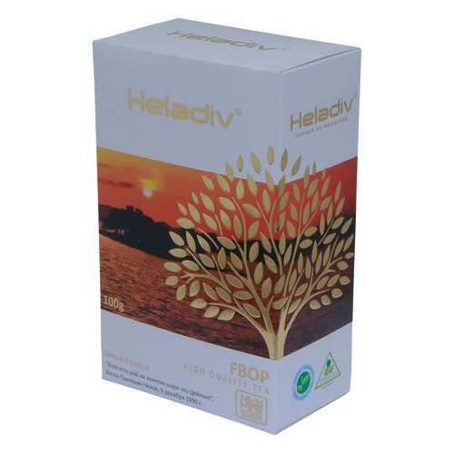 Чай черный листовой Heladiv FBOP 100 г в Глобус