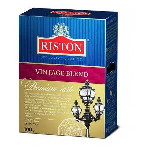 Чай черный листовой Riston винтэйдж бленд 100 г в Глобус