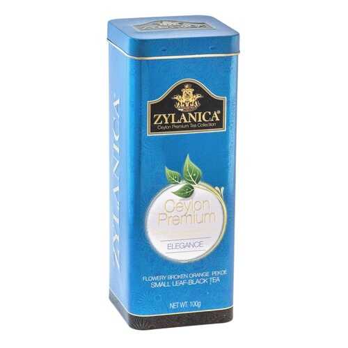 Чай черный листовой Zylanica batik design elegance 100 г в Глобус