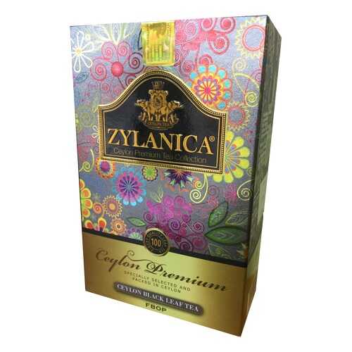 Чай черный листовой Zylanica ceylon premium collection 100 г в Глобус