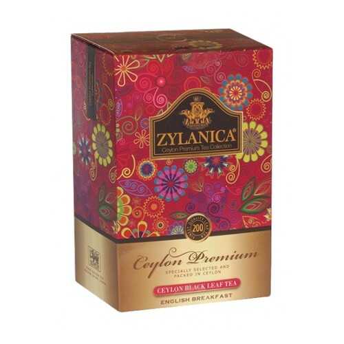 Чай черный листовой Zylanica ceylon premium collection английский завтрак FBOP 200 г в Глобус
