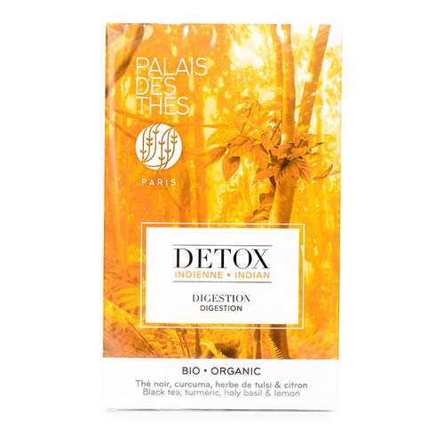 Чай черный Palais des Thes DETOX Индия 20х2г в муслиновых пакетах Франция в Глобус