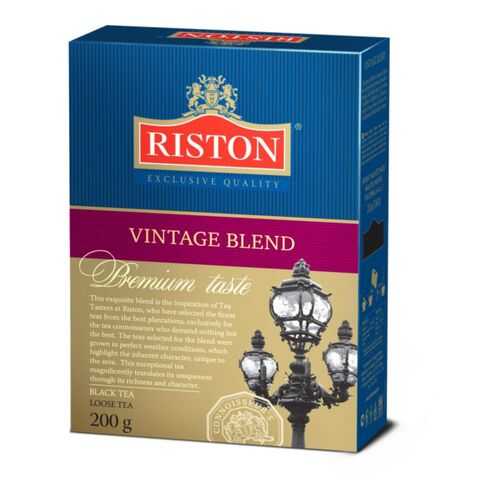 Чай черный Riston vintage blend 200 г в Глобус