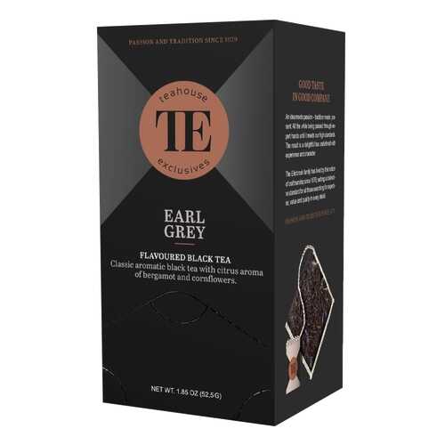 Чай черный Teahouse Exclusives Эрл Грей 15 пакетиков 40 г в Глобус