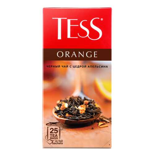 Чай черный Tess Orange 25 пак в Глобус