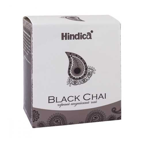 Чай Hindica Black Chai черный листовой 70 г в Глобус