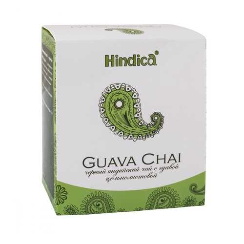 Чай Hindica Guava Chai черный листовой с гуавой 70 г в Глобус