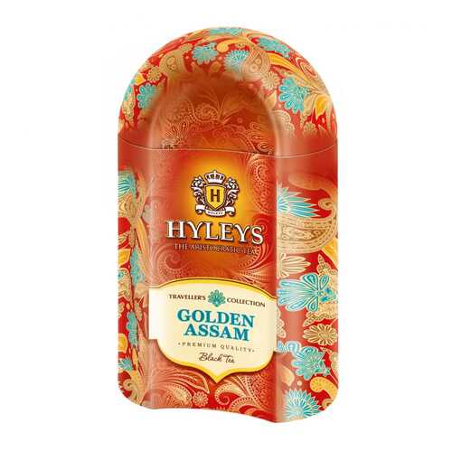 Чай Hyleys Голден ассам, черный листовой, ж/б, 100 гр в Глобус