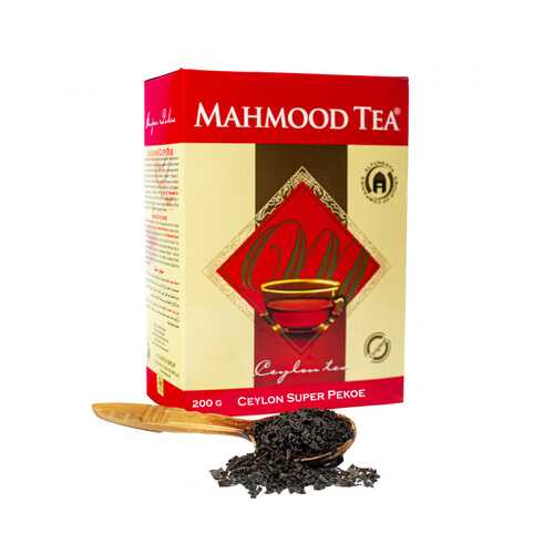 Чай Mahmood Ceylon Super Pekoe, черный листовой, 200 гр в Глобус