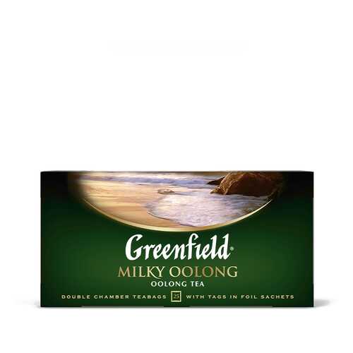 Чай оолонг Greenfield Milky Oolong 25 пакетиков в Глобус