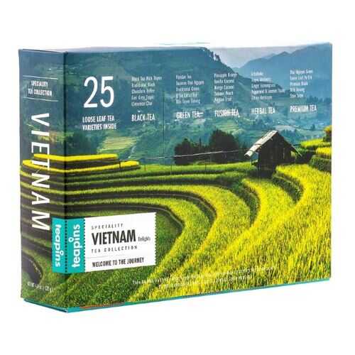Чай подарочный Teapins Sense Asia Vietnam Delights листовой ассорти 25 чаев в Глобус