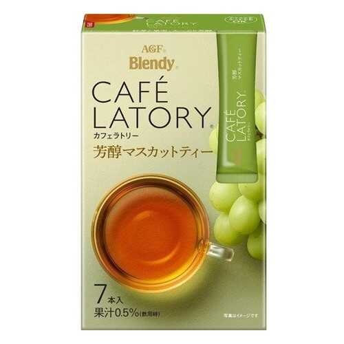 Чай растворимый AGF Cafe Latory Бленди латте мускат в стиках 7*6.5 г в Глобус