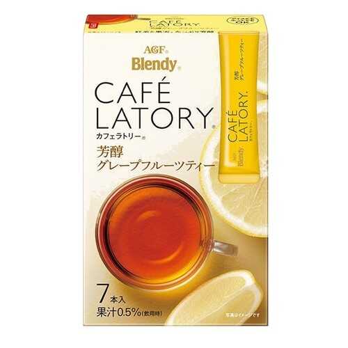 Чай растворимый AGF Cafe Latory Бленди лимонный в стиках 7*6.5 г в Глобус