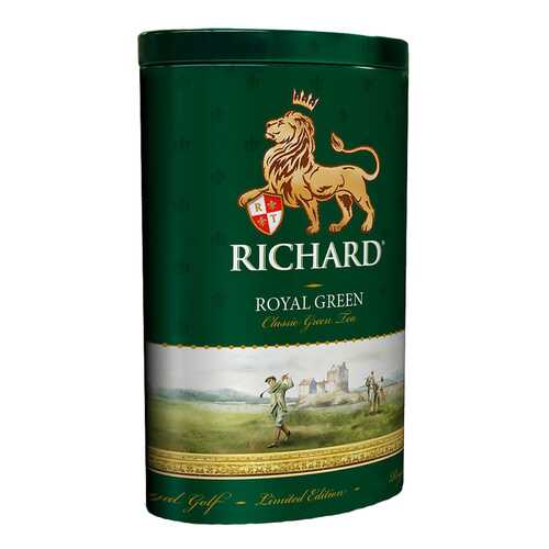 Чай Richard роял грин зеленый крупнолистовой 80 г в Глобус