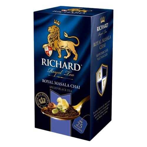 Чай Richard Royal Masala Chai черный с добавками 25 пакетиков в Глобус