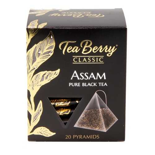 Чай Tea Berry ассам черный 20 пирамидок в Глобус