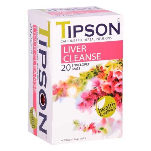 Чай Tipson Liver clinser, травяной, 20 пакетиков в Глобус