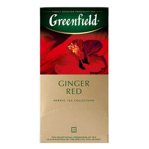 Чай травяной Greenfield Ginger Red 25 пакетиков в Глобус