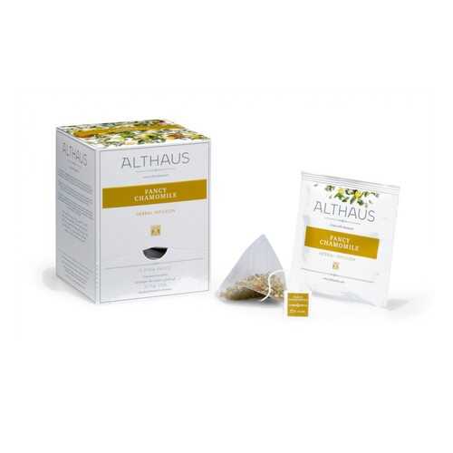 Чай травяной в пирамидках Althaus Fancy Chamomile Благородная Ромашка 15*2.25 г в Глобус