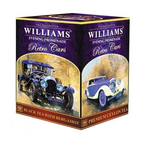 Чай Williams Evening Promenade черный с добавками 150 г в Глобус