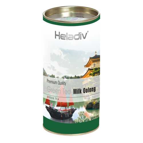 Чай зеленый листовой Heladiv milk ooling молочный улун в тубе 100 г в Глобус