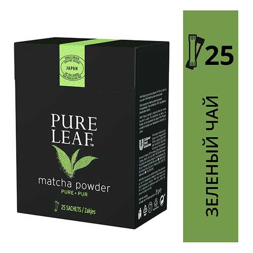 Чай зеленый Pure Leaf Matcha 25 стиков в Глобус