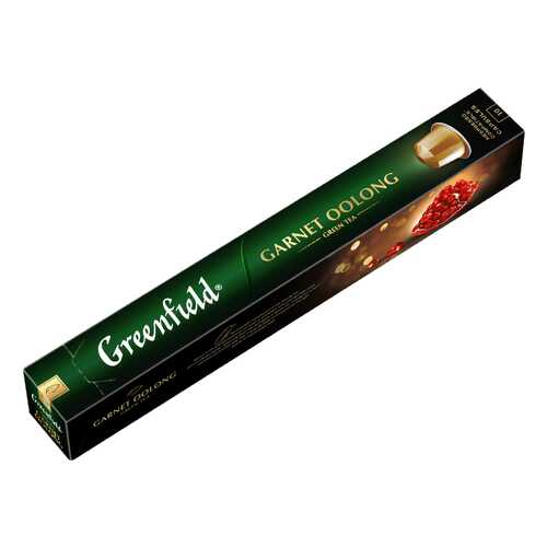 Чай зеленый в капсулах Greenfield Garnet Oolong 10 капсул в Глобус