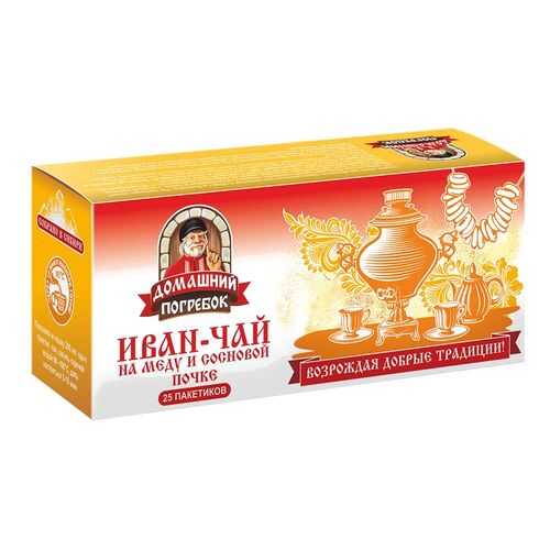 Иван-Чай на меду и сосновой почке 25 пакетиков в Глобус