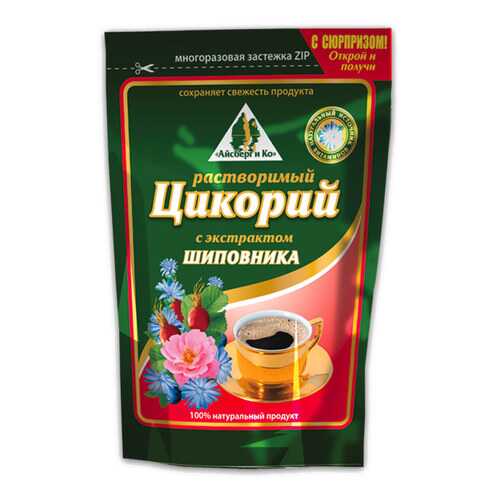 Цикорий Айсберг и Ко с экстрактом шиповника м/у 100 г в Глобус