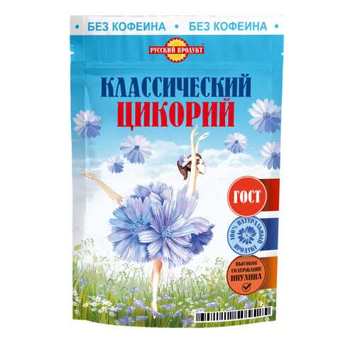 Цикорий натуральный растворимый порошкообразный Русский Продукт 85 г в Глобус
