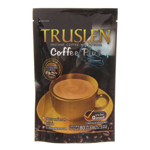 Кофейный напиток Truslen coffee plus растворимый 16 г 5 штук в Глобус