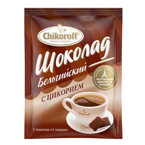 Напиток из цикория Шоколад Бельгийский, порционный Chikoroff 12 г в Глобус